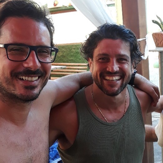Sergio Abreu e Alexandre Slaviero (Foto: reprodução/instagram)