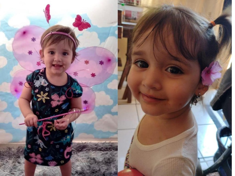Sophia morreu com dois anos em Campo Grande — Foto: Arquivo pessoal/ Reprodução