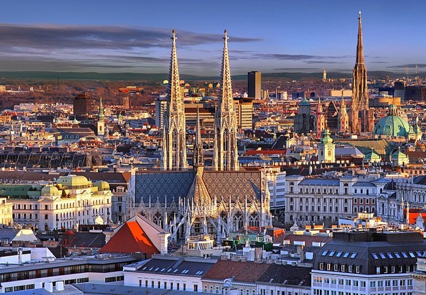 Viena na Áustria (Foto: Shutterstock)