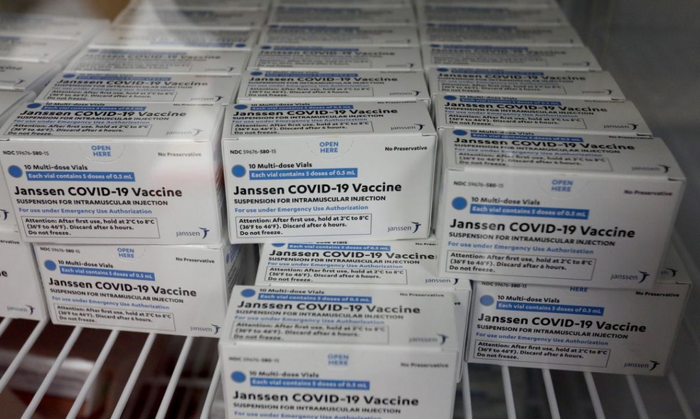 Doses da vacina Janssen devem chegar ao Brasil na próxima terça-feira (15) — Foto: Divulgação