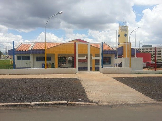 Centro de Educação da Primeira Infância localizado em Santa Maria, região administrativa do Distrito Federal (Foto: Raquel Morais/G1)