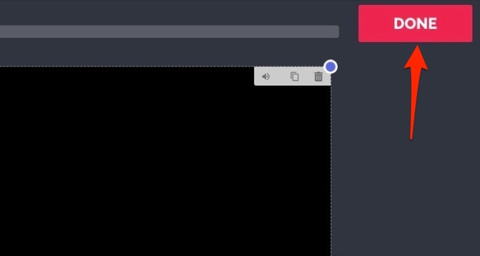 Ação para salvar edições em vídeos do YouTube mesclados em um único arquivo usando o serviço online Kapwing — Foto: Reprodução/Marvin Costa