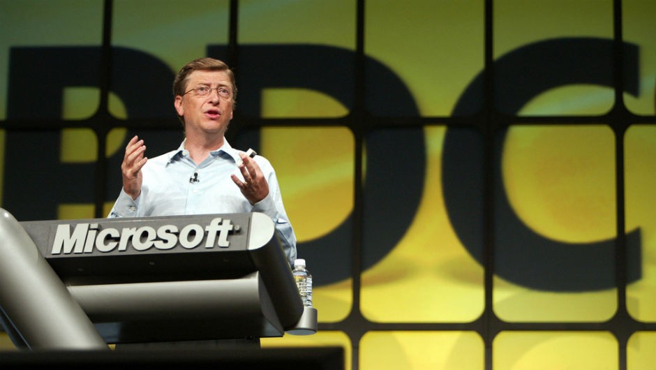Microsoft: Fundada em 1975, a companhia foi criada por Bill Gates e Paul Allen quando ainda estudavam na Universidade de Harvard. Atualmente, a empresa tem uma receita de mais de US$ 93 bilhões (Foto: Flickr/Alan Dean)
