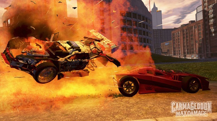 Carmageddon: Max Damage traz de volta a clássica série de combate de carros (Foto: Divulgação/PlayStation Blog)