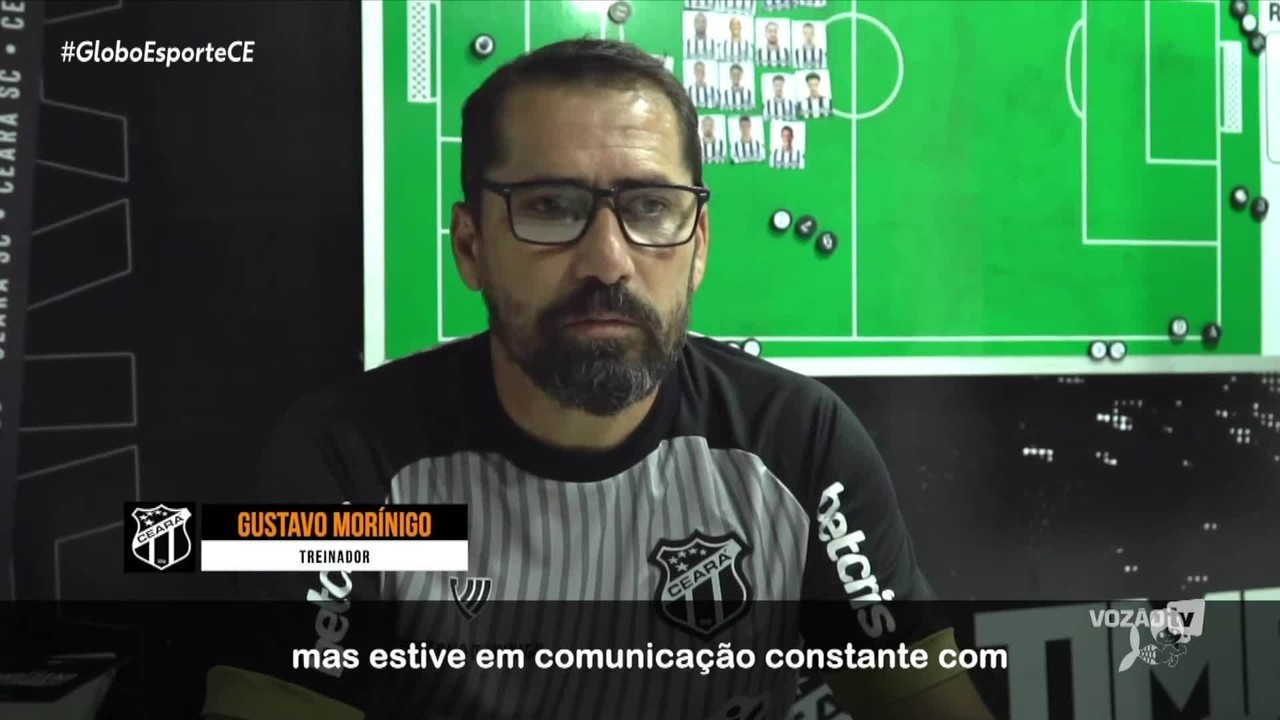 Gustavo Morínigo avalia estreia do Ceará