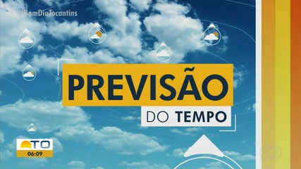 Confira a previsão do tempo para o Tocantins nesta sexta-feira (19)
