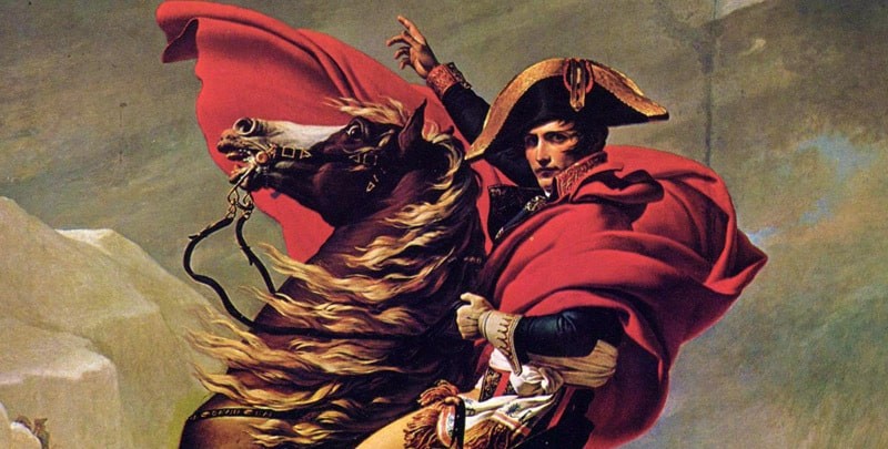 Pintura que retrata Napoleão Bonaparte (Foto: Reprodução)