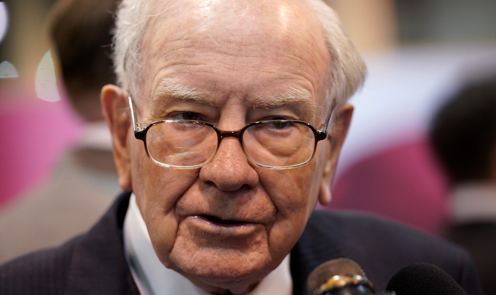 Warren Buffett, CEO do Berkshire Hathaway. — Foto: Rick Wilking/Reuters