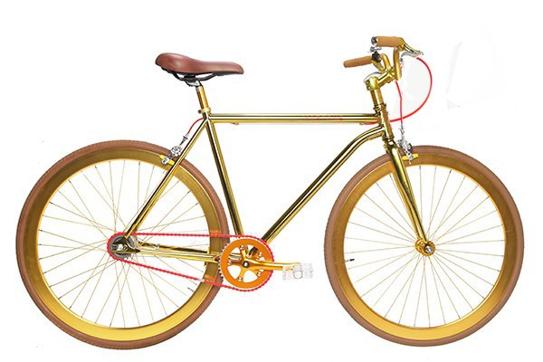A Grand Gold Bike, criada pela  (Foto: Divulgação)