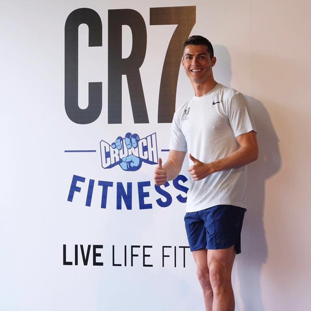 Cristiano Ronaldo lança rede de academia de ginástica em Madrid (Foto: reprodução/Facebook)
