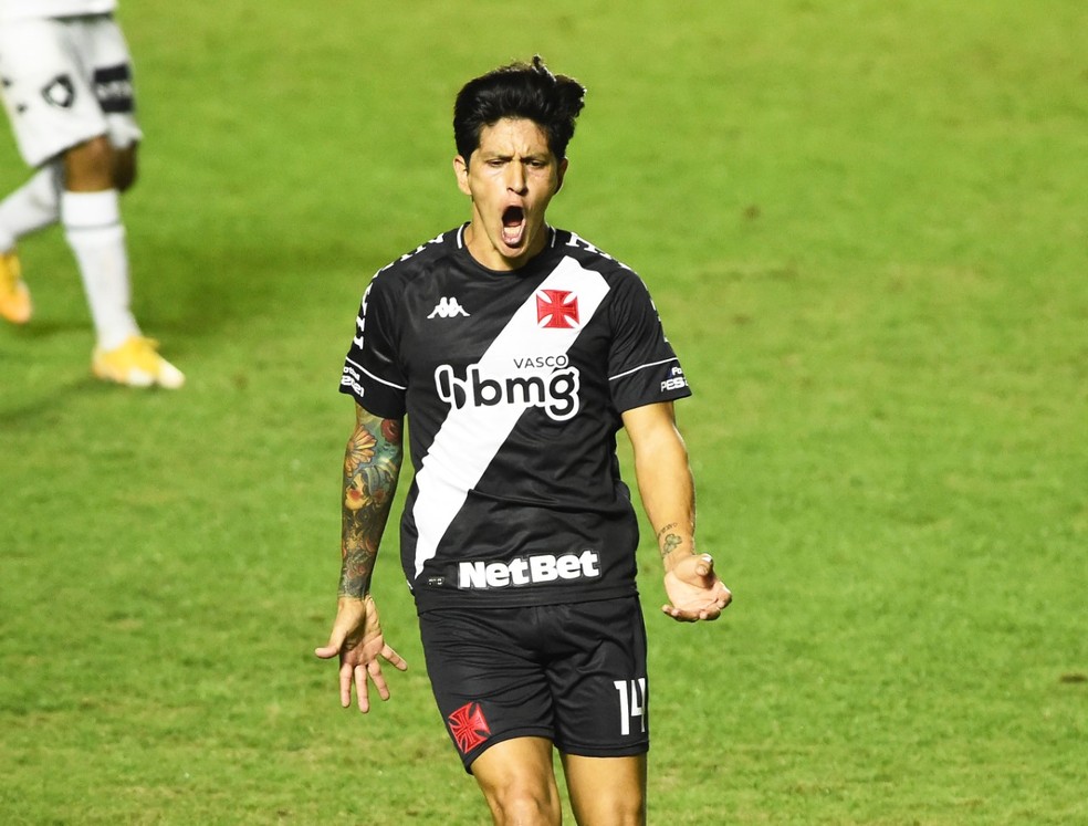 "La Máquina de Gols", Cano é responsável por mais da metade dos gols do Vasco no ano, mas passou em branco nos jogos contra o Botafogo pela Copa do Brasil — Foto: André Durão