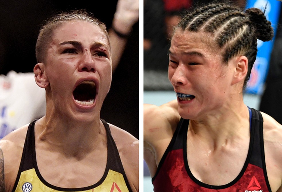 Primeira Defesa De Cinturao De Jessica Andrade No Ufc Sera Na China Contra Weili Zhang Combate Sportv