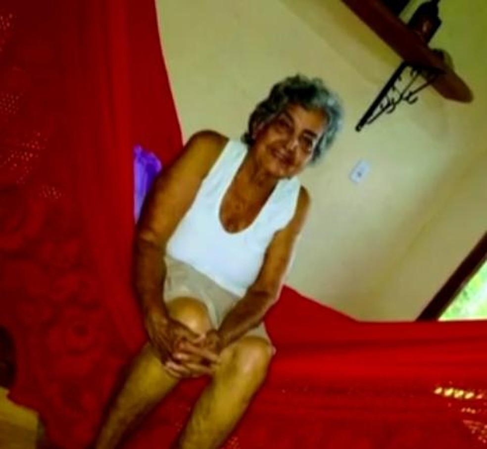 Zilda Freire de Castro de 90 anos está na fila por UTI Covid — Foto: Reprodução/TV Anhanguera