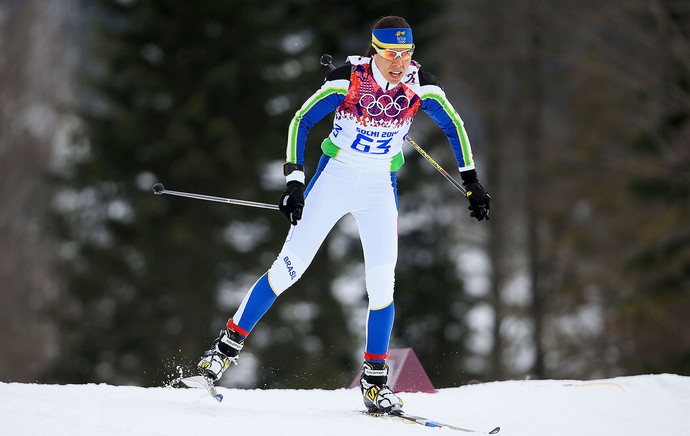 Jaqueline Mourão esqui cross country Sochi (Foto: Getty Images)