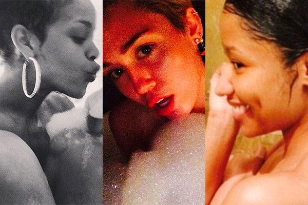 As divas pop adoram uma foto na banheira!  (Foto: Reprodução/Instagram)