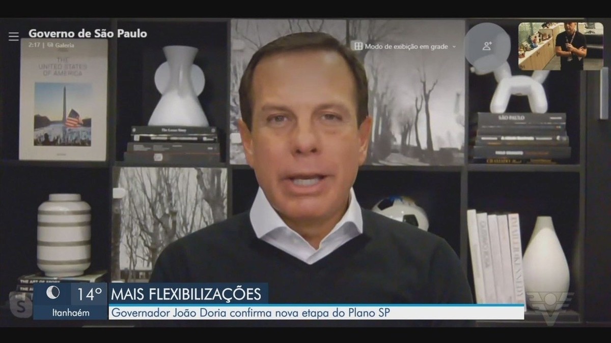 Doria confirma novas flexibilizações no Plano SP e possibilidade de antecipar segundas doses de vacinas - Vimarsana News