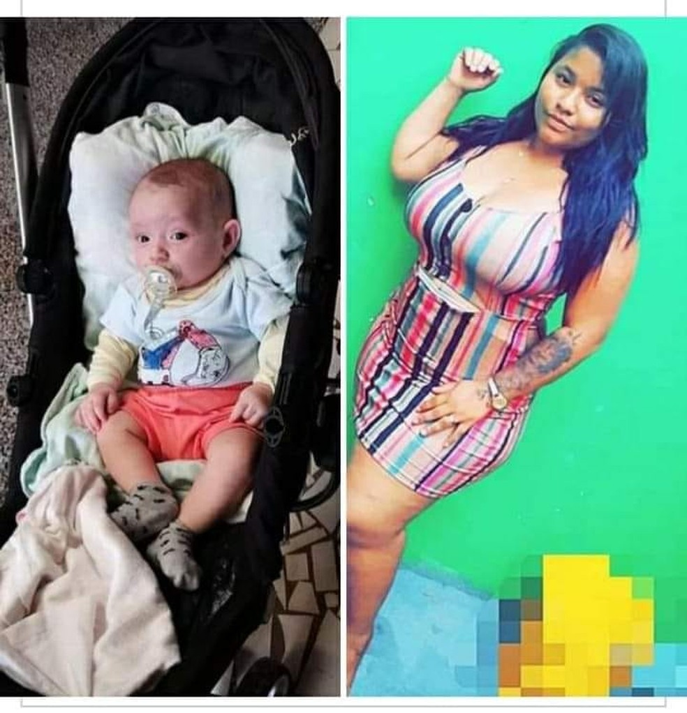 Bryan da Silva Otani, de 4 meses, foi assassinado pela mãe dele, Ramira Gomes da Silva, de 22, em Sorriso  Foto: Facebook