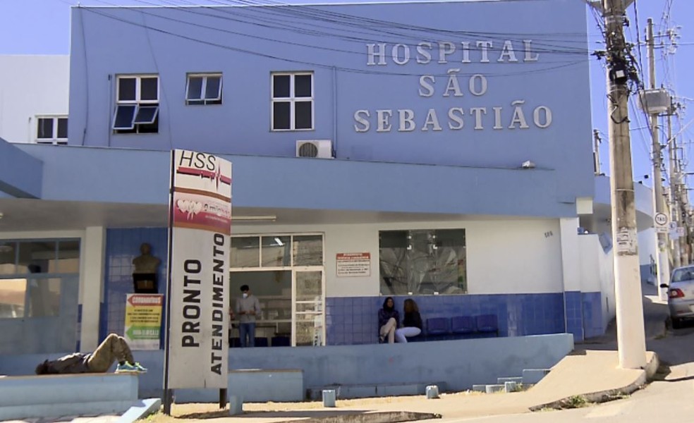 Hospital São Sebastião, em Três Corações (MG) — Foto: Claudemir Camilo/EPTV