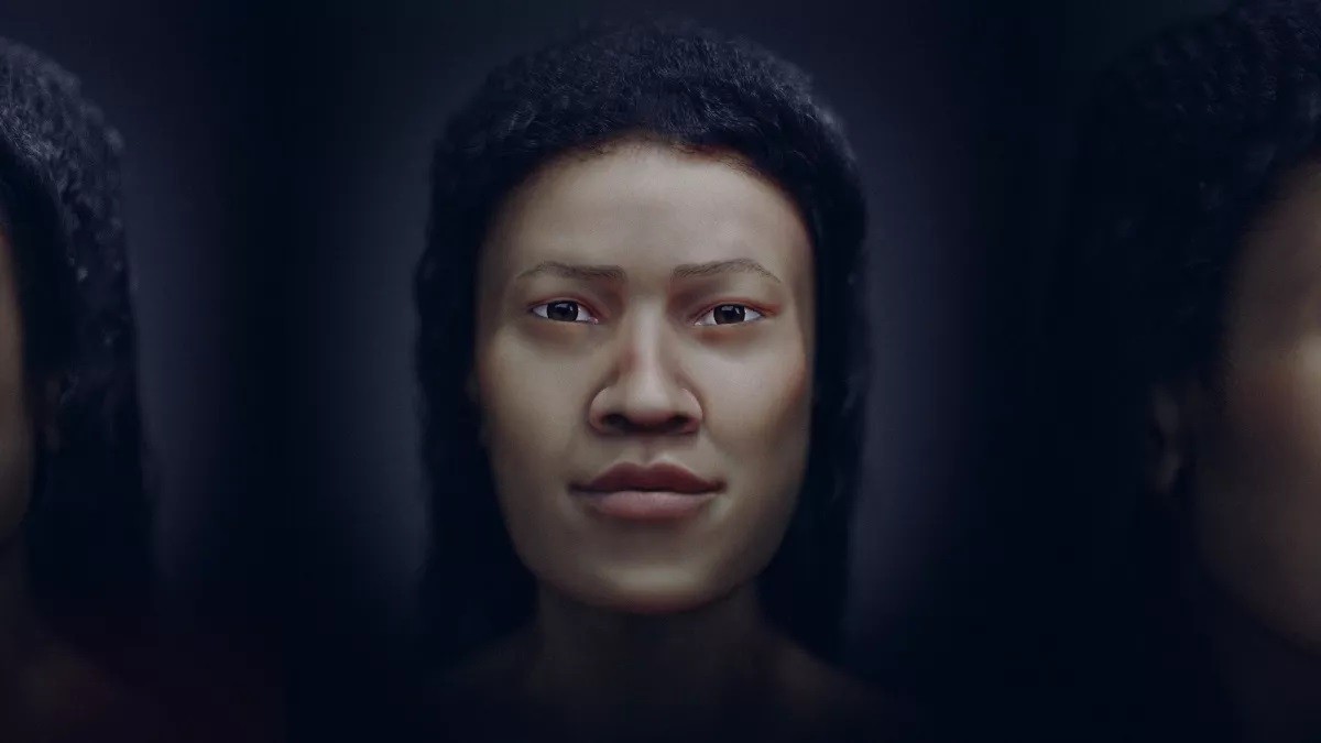 Pesquisadores usaram tecnologia 3D para criar aproximação facial da mulher da Idade da Pedra (Foto: Universiti Sains Malaysia/Cicero Moraes)