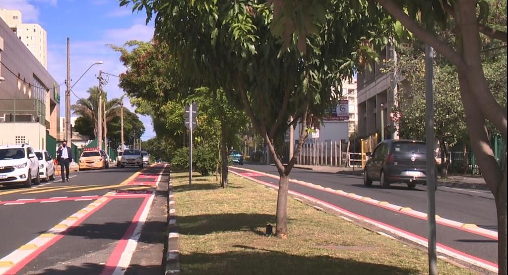 Campinas amplia malha cicloviária em 1 km com ciclofaixa na Avenida Império do Sol Nascente
