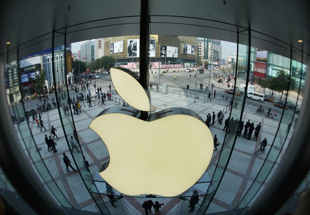 Loja da Apple na China (Foto: Getty Images)