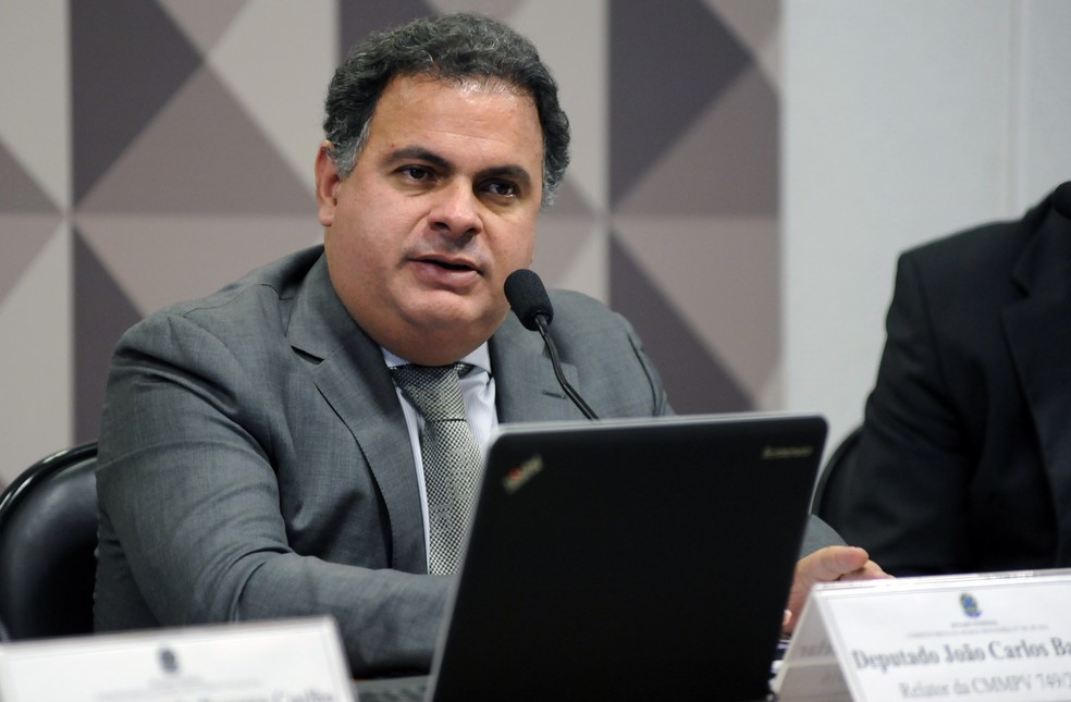 O deputado João Carlos Bacelar (Pl-BA) em comissão da Câmara em novembro de 2016 — Foto: Lucio Bernardo Júnior / Câmara dos Deputados