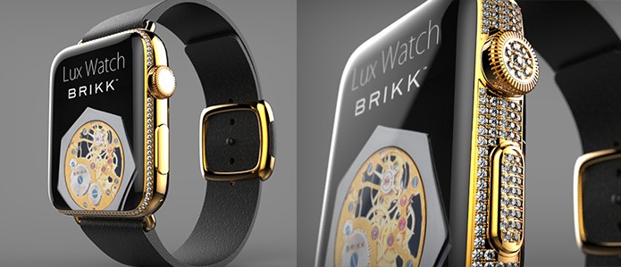Vers?es Standard e Deluxe do Apple Watch projetadas pela Brikk (Foto: Divulga??o/Brikk)