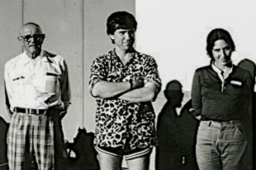 Feliciano, Mittermeier e Karen Strier. — Foto: Arquivo