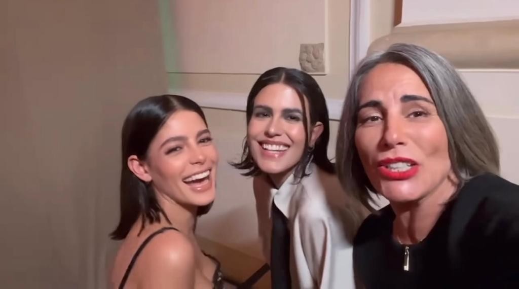 Julia Dalavia, Antonia Morais e Gloria Pires (Foto: Reprodução/Instagram)
