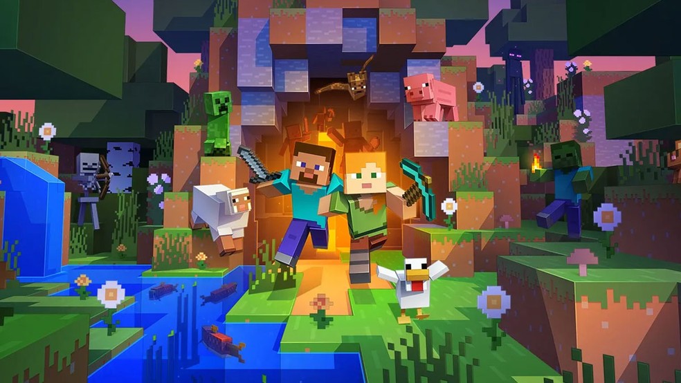 Um novo game de Minecraft com jogabilidade de estratégia em tempo real pode ser anunciado na Xbox & Bethesda Games Showcase — Foto: Reprodução/Xbox Wire