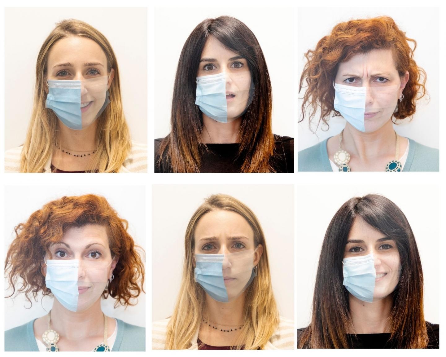 Estudo mostra que crianças têm dificuldade em entender as expressões faciais de pessoas que usam máscaras (Foto: L.Taverna/IIT-Istituto Italiano di Tecnologia)