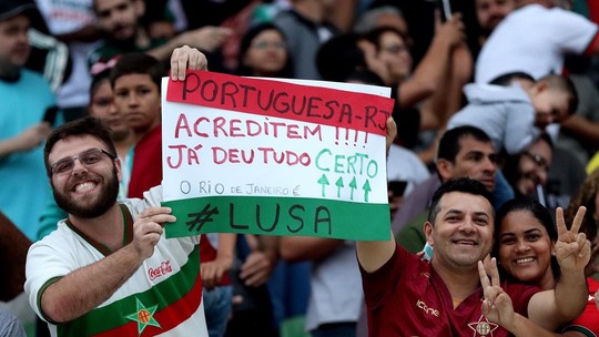 Portuguesa-RJ inicia decisão por acesso à Série C nacional com projeto de virar 2º time dos cariocas