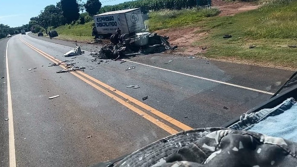 Acidente deixa um morto em Santa Rita do Passa Quatro — Foto: Arquivo pessoal