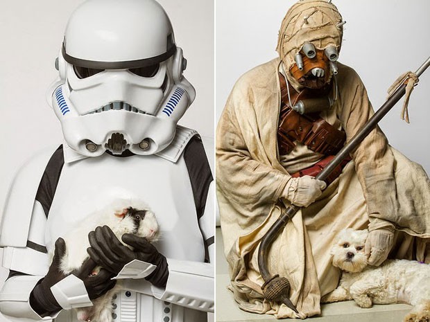 Instituição de caridade promove adoção de animais com personagens de Star  Wars