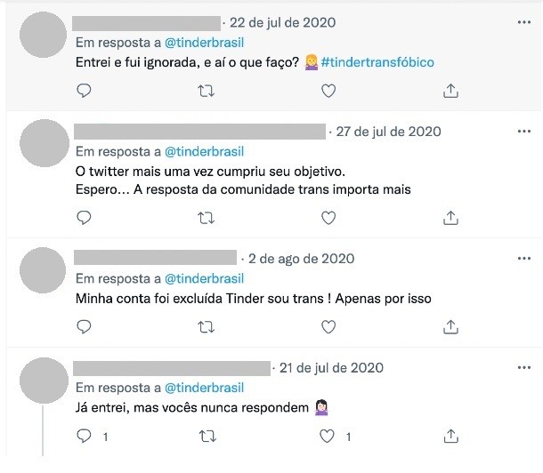 O tuíte provocou a indignação de alguns usuários (Foto: Agência Pública)