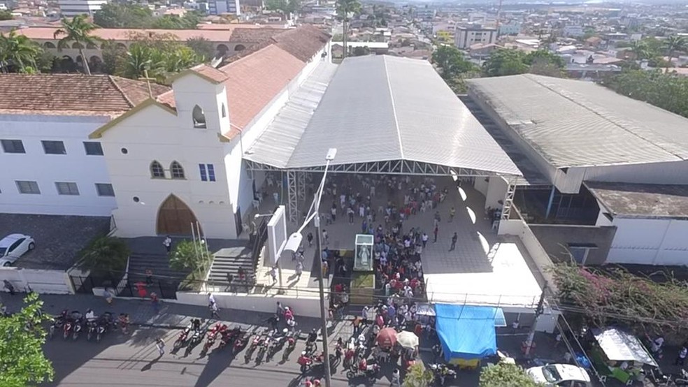 Santuário sedia a Missa da Graça e será oficializado na segunda (26) — Foto: Divulgação / Paróquia São José