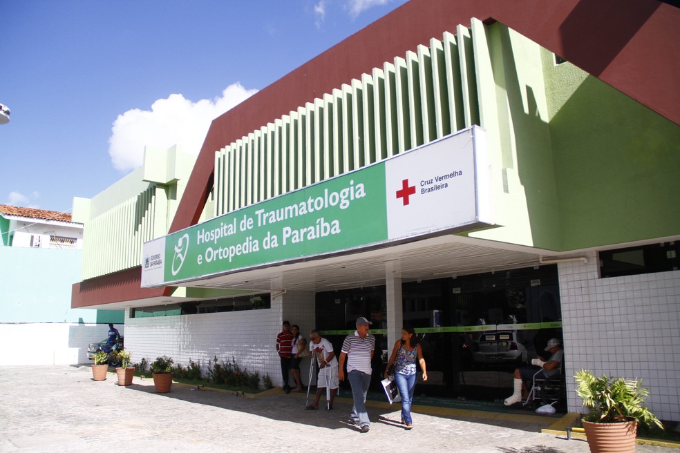 Hospital de traumatologia e ortopedia, Htop, em João Pessoa — Foto: Kleide Teixeira/Arquivo Jornal da Paraíba