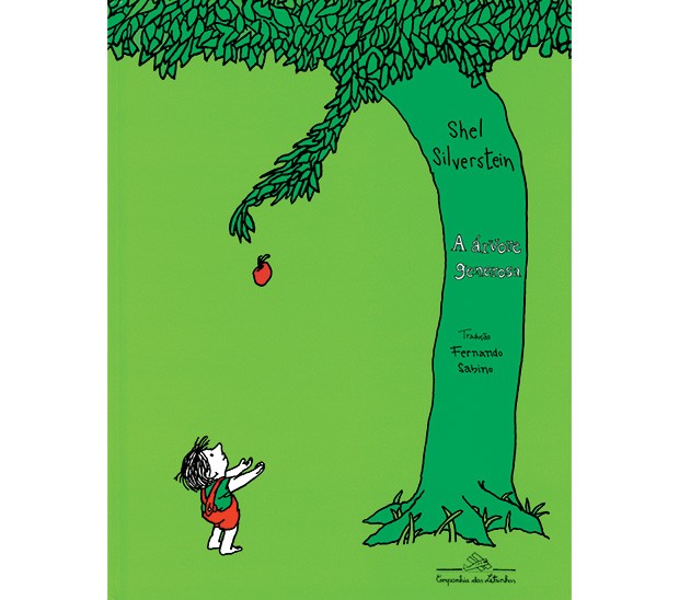 A árvore generosa, texto e ilustrações de Shel de Silverstein, Companhia das Letrinhas, R$ 30. A partir de 6 anos. (Foto: Divulgação)