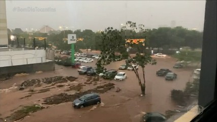 Após início do período chuvoso, Tocantins deve ter trégua nas tempestades