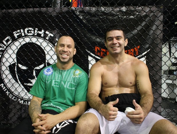 Wanderlei Silva e Vitor Vianna (Foto: Divulgação/Wand Fight Team)