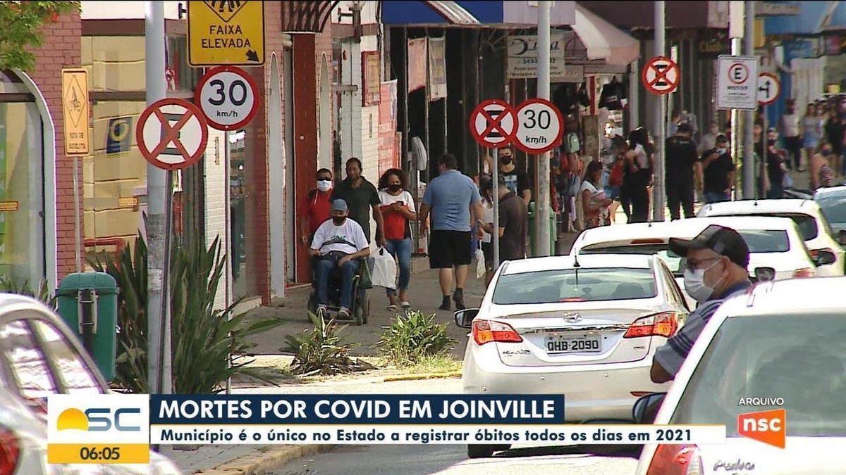 Joinville Teve Morte Por Covid 19 Em Todos Os Dias De 2021 Municipio Tem Novo Decreto Santa Catarina G1
