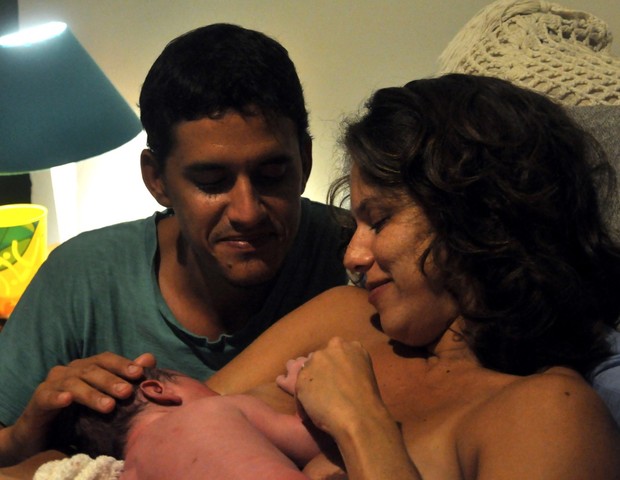 Bebê nasceu com 41 semanas  (Foto: Arquivo Pessoal )