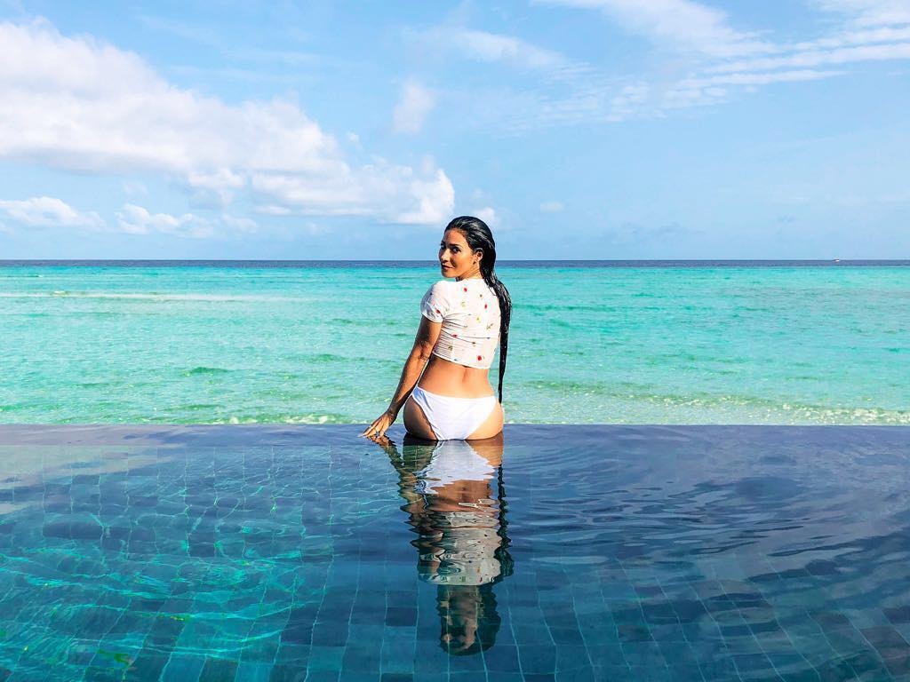 Simaria Mendes nas Maldivas (Foto: Reprodução/Instagram)