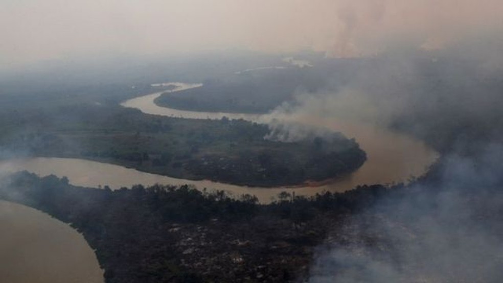 Pantanal teve incêndios devastadores em 2021 — Foto: AMANDA PEROBELLI/REUTERS