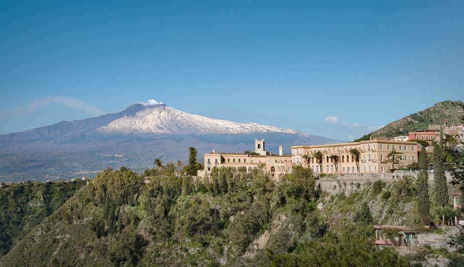 O Four Season San Domenico Palace, hotel histórico na cidade de Taormina, na Sicília, é o cenário da segunda temporada da série 'The White Lotus'