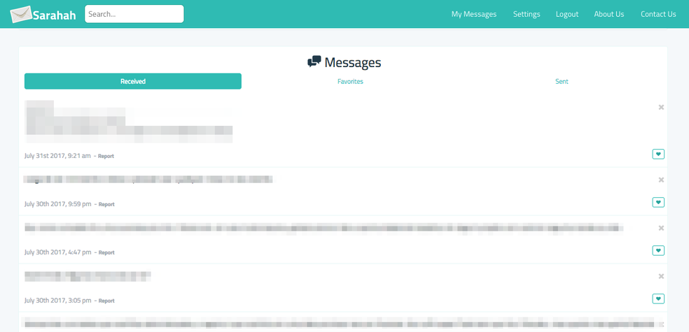 Como usar o Sarahah na web e administrar suas confissões anônimas (Foto: Reprodução/Felipe Vinha)
