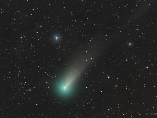 Com órbita de 80 mil anos, cometa Leonard está prestes a passar perto da Terra (Foto: Dan Bartlett/NASA)