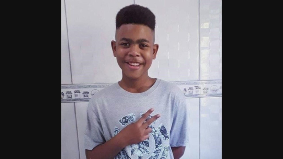Adolescente João Pedro foi morto em ação da polícia — Foto: Reprodução/TV Globo