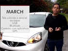 Nissan March: G1 avalia central multimídia