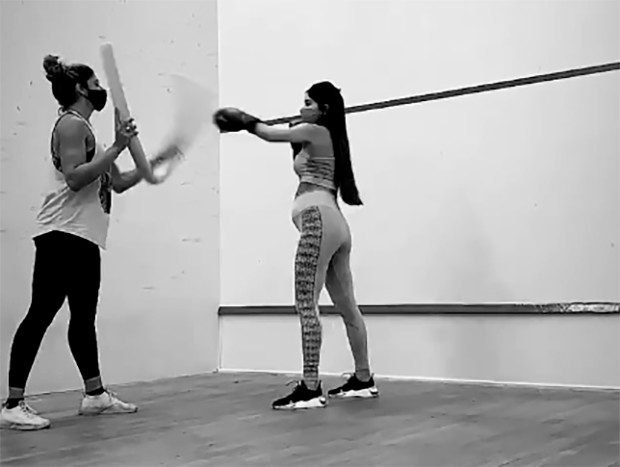 Romana Novais luta boxe  (Foto: Reprodução/Instagram)